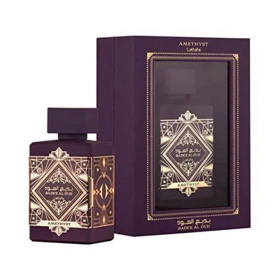 Lattafa Perfumes Badee Al Oud Eau De Parfum Couple Set-Glory & Amethyst Spray - 100ml
